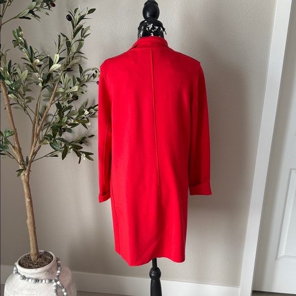 Carolina Belle Vibrant Red Blazer\Trench - Picture 6 of 10